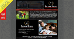 Desktop Screenshot of butlerhomesllc.com